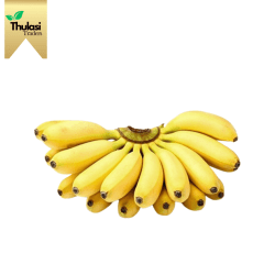 Poovan Bananas - Naturally sweet and nutritious sourced by Thulasi Traders. Perfect for healthy eating and culinary delights. Among the best Vegetables and Fruits in Chennai.