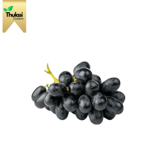 Seedless Black Grapes - Juicy and flavorful sourced by Thulasi Traders. Perfect for culinary creations. Among the best Vegetables and Fruits in Chennai.