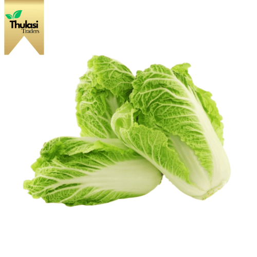 Chinese Cabbage 1kg - Locally sourced Chinese cabbage by Thulasi Traders. Perfect for enhancing culinary creations with a crisp and mild flavor.