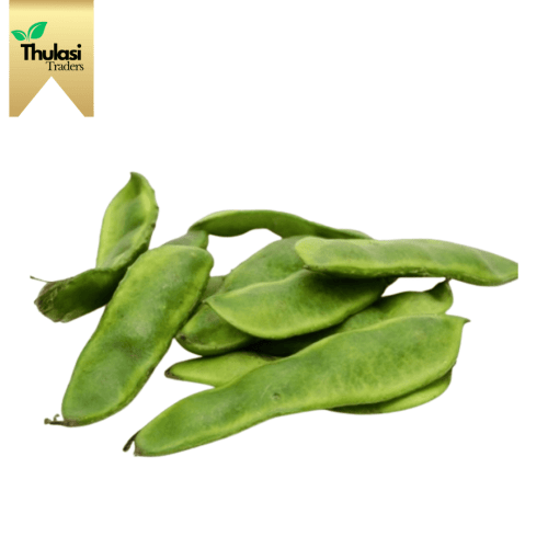 Fresh Double Beans 1kg - Locally sourced beans by Thulasi Traders. Perfect for enhancing culinary creations with protein-packed and nutritious goodness.