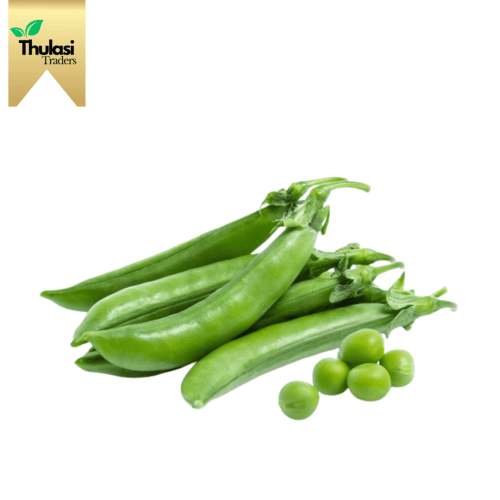 Fresh Green Peas 500g - Locally sourced peas by Thulasi Traders. Perfect for enhancing culinary creations with sweet and nutritious goodness.