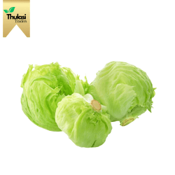 Fresh Iceberg Lettuce 1kg - Locally sourced lettuce variety by Thulasi Traders. Perfect for adding a crisp and nutritious twist to your salads.