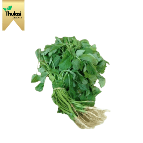 Fresh Mulaikeerai 250g - Locally sourced leafy green by Thulasi Traders. Perfect for enhancing culinary creations with vibrant greenery and health benefits.