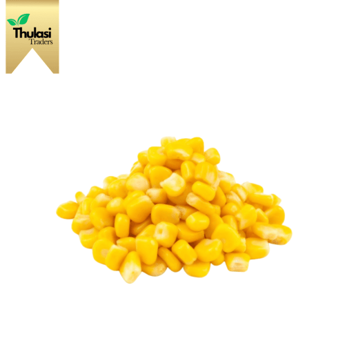 Frozen Sweet Corn 1kg - Locally sourced corn by Thulasi Traders. Perfect for quick and easy culinary creations with convenience and sweetness. Among the best vegetables and fruits in Chennai.