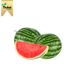 Striped Watermelon - Juicy and refreshing taste sourced by Thulasi Traders. A perfect addition to culinary delights. Among the best Vegetables and Fruits in Chennai.