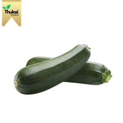 Fresh Green Zucchini - Locally sourced squash by Thulasi Traders. Perfect for enhancing culinary creations with mild flavor and versatility.